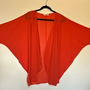 Zenana XL Orange Dolman Kimono